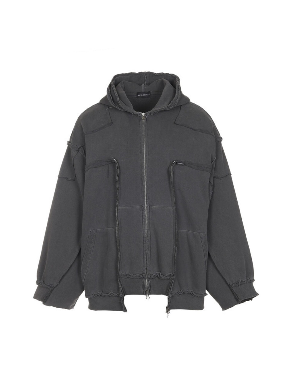 【SURGERY】remake over pigment hood jacket SURGERY】surgery remake over pigment hood jacket VER.2