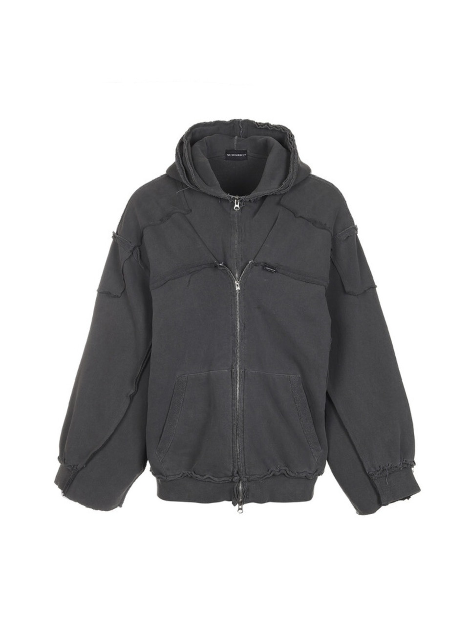 【SURGERY】remake over pigment hood jacket 'navy' SURGERY】surgery remake over pigment hood jacket VER.2