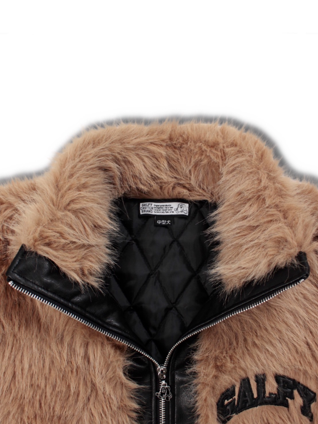 GALFY】お金大好きファーブルゾン / 【ガルフィー】ロゴプリントファー