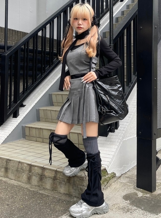 【nmtc +】ribbon legwarmer (3color)