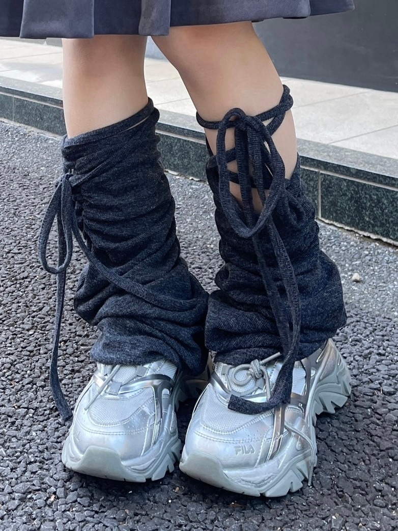 【nmtc +】ribbon legwarmer (3color)