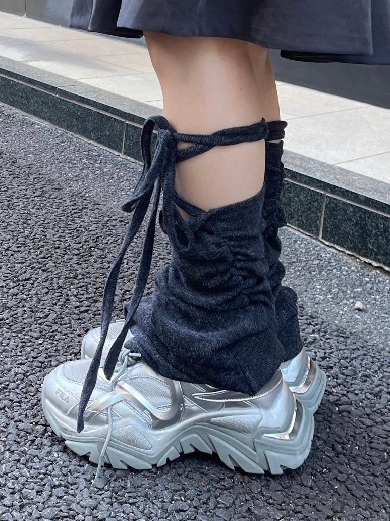 【nmtc +】ribbon legwarmer (3color)