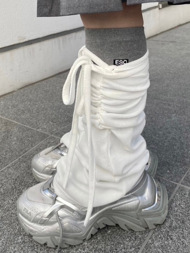 【nmtc +】ribbon legwarmer (3color)