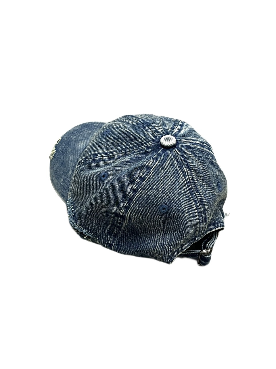 受注制【XU DOG】wash denim cap (2color)