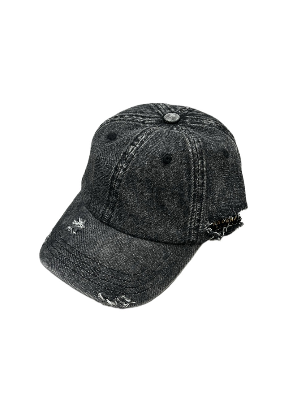 受注制【XU DOG】wash denim cap (2color)