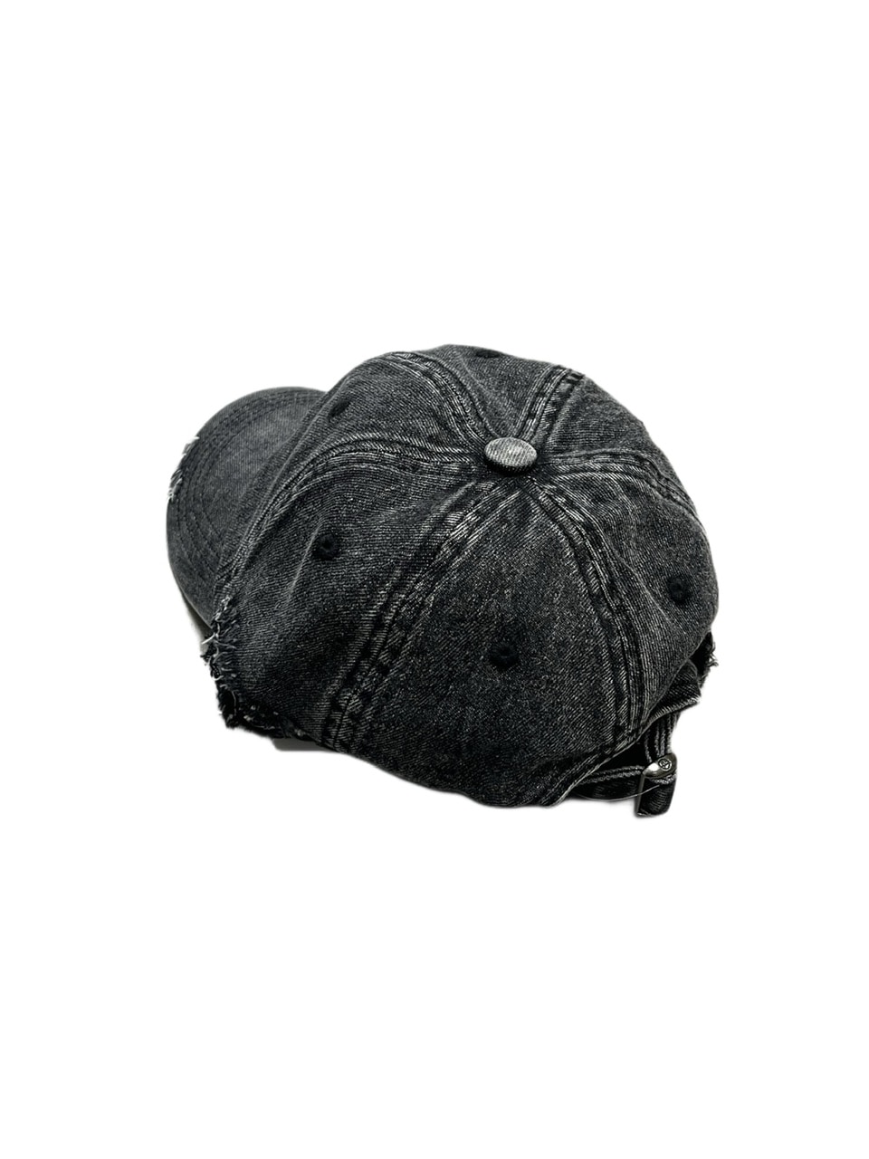 受注制【Never mind the XU】wash denim cap (2color) / 【ネバー