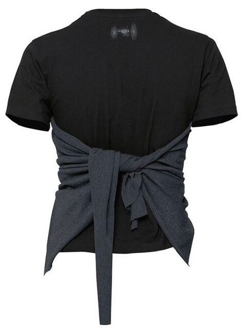 ●FLARE UP● Bustier Layered TShirt FL122BlackBlack FL-122_B FLAREUP】Bustier Layered T-Shirt | OUR BRAND,FLAREUP
