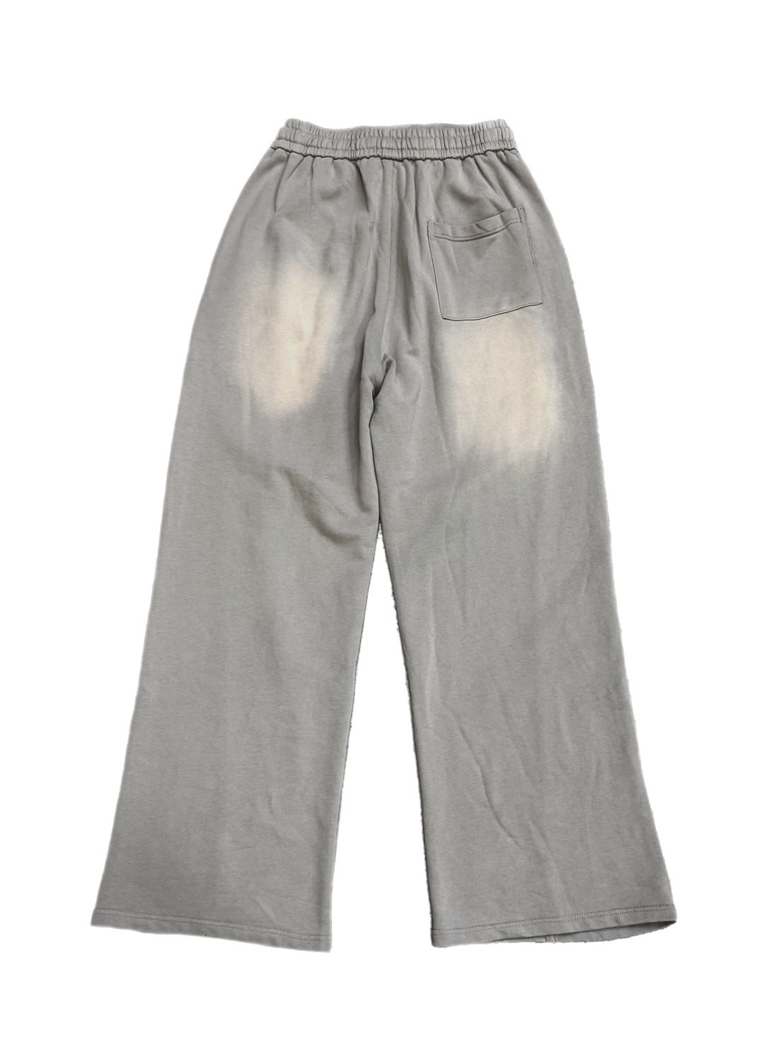 【Chikashitsu +】pigment wash buggy sweat pants (2color)
