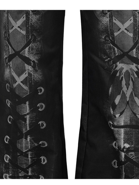 【NACHE】24ss RACE UP PRINTED PANTS NACHE】RACE UP PRINTED PANTS | OUR BRAND,NACHE | PRESSING
