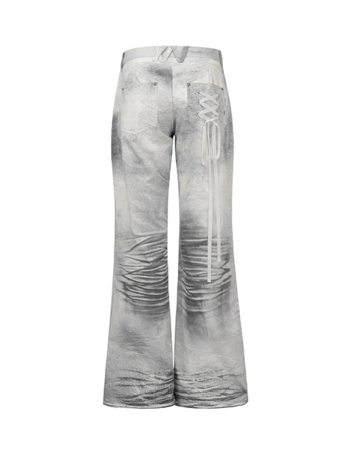 【NACHE】24ss RACE UP PRINTED PANTS NACHE】RACE UP PRINTED PANTS | OUR BRAND,NACHE | PRESSING
