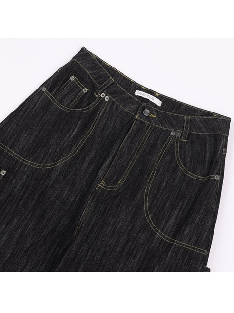 【NASTY FANCY CLUB】 Carpenter lettering denim pants FANCY CLUB】CARPENTER LETTERING DENIM PANTS | OUR BRAND