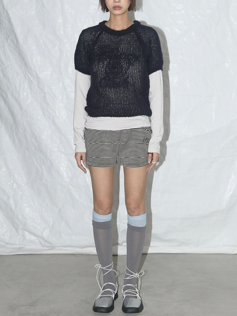 ショートパンツ FANCY CLUB FY STRIPE MICRO SHORT PANTS 5BMM196 FANCY CLUB】FY STRIPE MICRO SHORT PANTS | OUR BRAND,FANCY