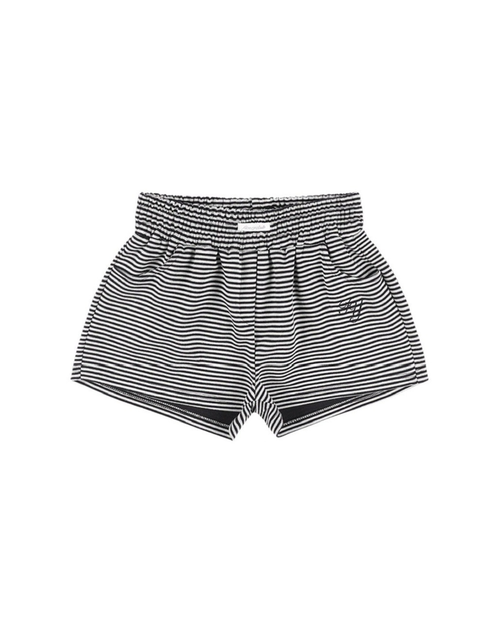 ★FANCYCLUB★FY STRIPE MICRO SHORT PANTS (BLACK)★正規品 FANCY CLUB】FY STRIPE MICRO SHORT PANTS | OUR BRAND,FANCY