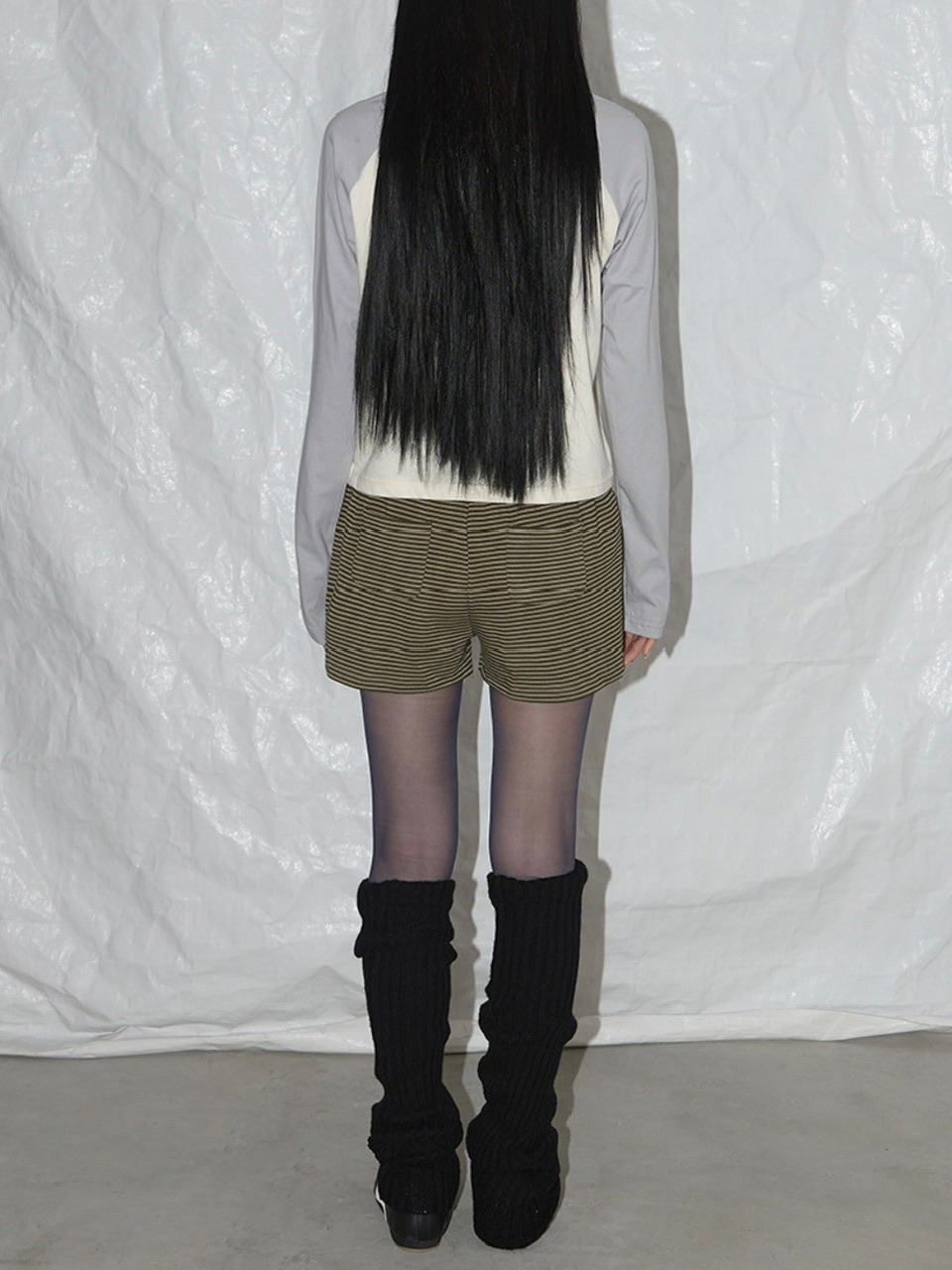 [FANCY CLUB] FY STRIPE MICRO SHORT パンツ★韓国★関税込み★ FANCY CLUB】FY STRIPE MICRO SHORT PANTS | OUR BRAND,FANCY