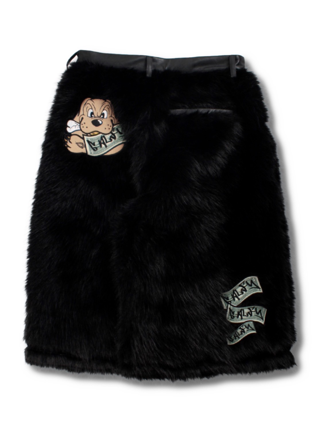 Tanm '' 八分丈 ショーツ 中国新鋭 タオバオ 毛 ファー フェイクファーショーツ（ショート・ハーフパンツ）｜HARDY NOIR