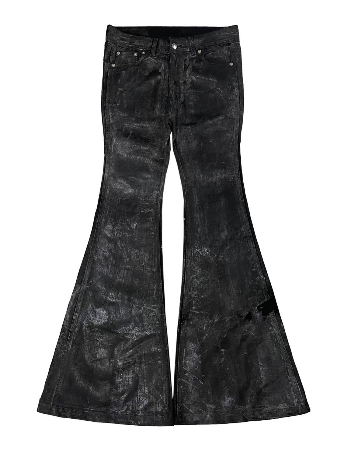 archive denim wax coating pants ワイドフレア haveyoudiedbefore?】Deadfall Waxed Denim Pants / 【ハブユー