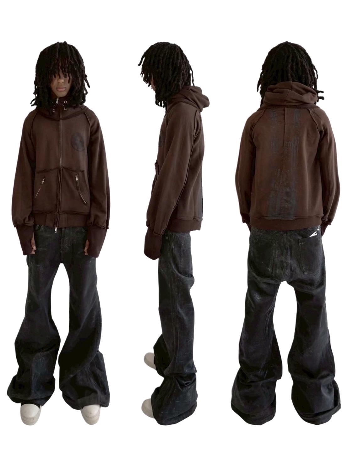 haveyoudiedbefore?】Deadfall Waxed Denim Pants / 【ハブユー