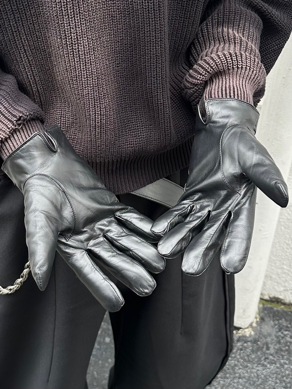 大阪店WEB限定受注制【Chikashitsu +】lambskin classic leather