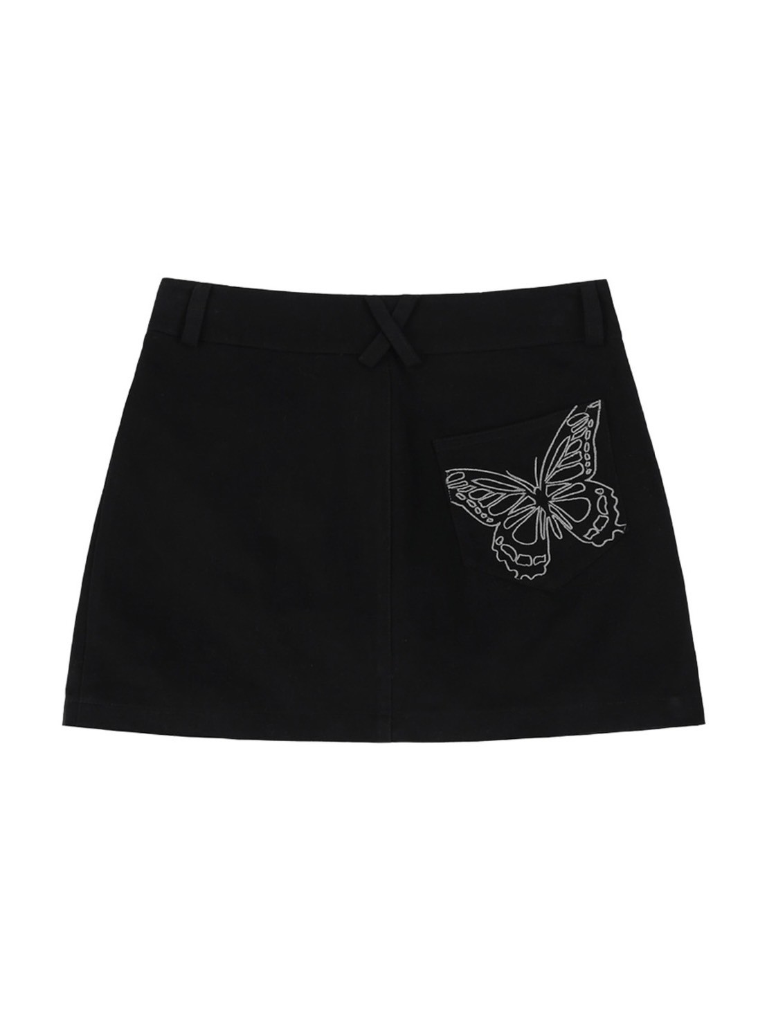 【NASTY FANCY CLUB】BIKER PINTUCK MINI SKIRT