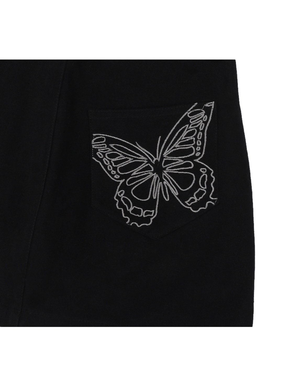 【NASTY FANCY CLUB】BIKER PINTUCK MINI SKIRT