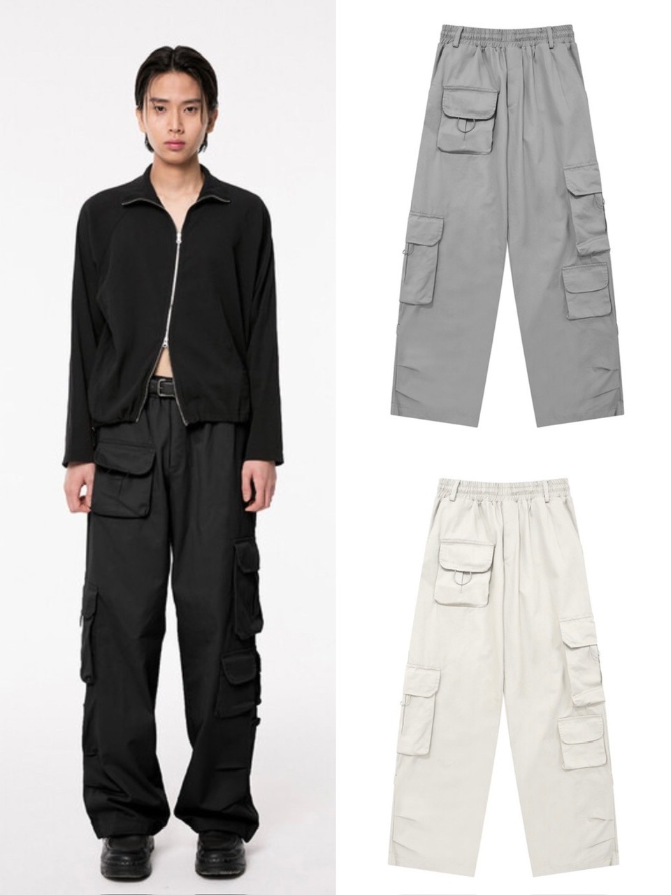 【FLAREUP】E95 Parachute 5.cargo Pants