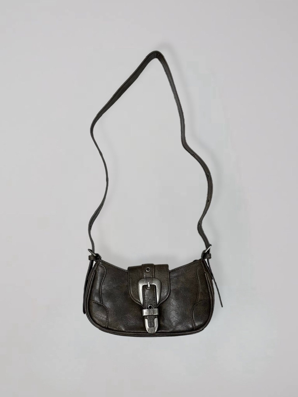 大阪店WEB限定受注制【Chikashitsu +】belt buckle shoulder bag