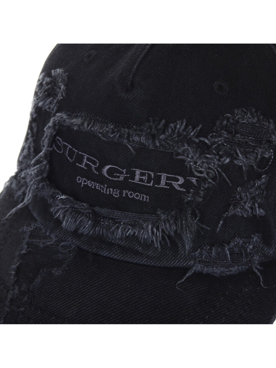 6/16再入荷【SURGERY】surgery distroyed denim cap / 【サー