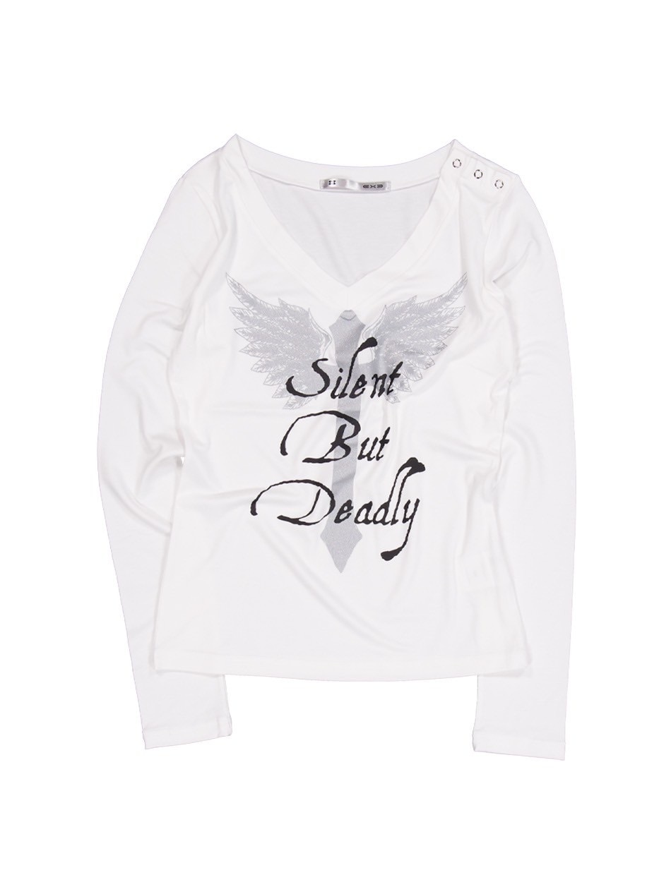【待望★】 | TOP CROSS SETUP‐EXE】V-NECK OUR PRESSING | BRAND,SETUP-EXE トップス