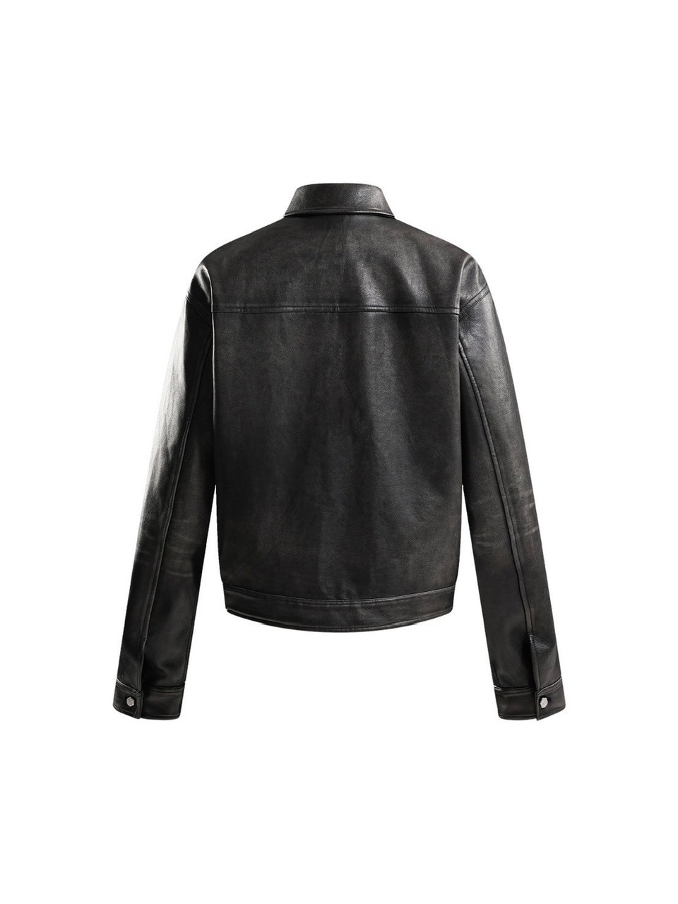 【The Boy Has No Patience】BLOOD MOON NIGHT SPIDER WEB LEATHER JACKET