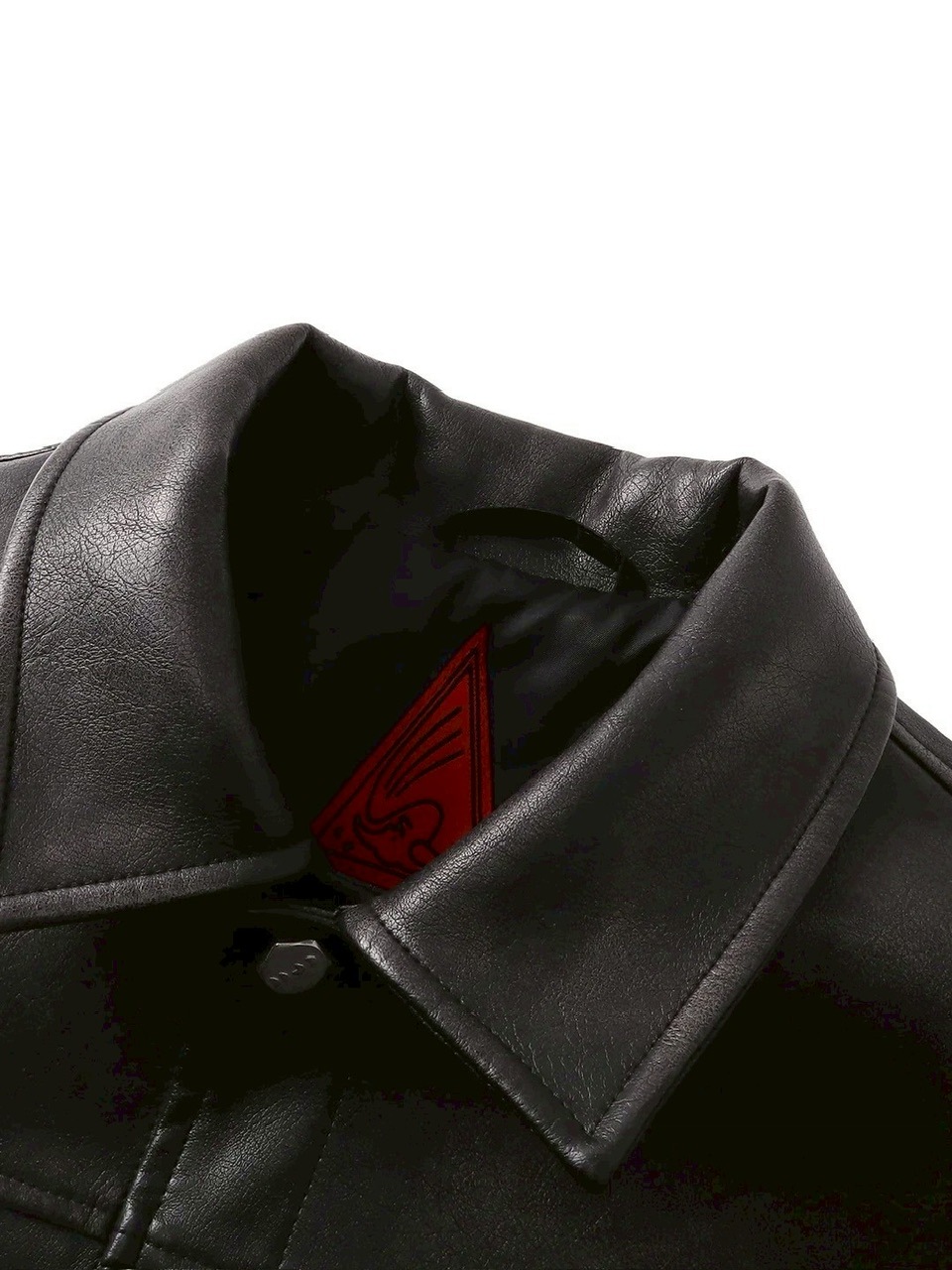 【The Boy Has No Patience】BLOOD MOON NIGHT SPIDER WEB LEATHER JACKET