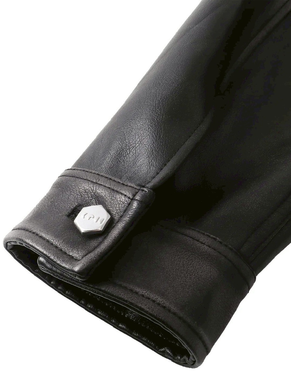 【The Boy Has No Patience】BLOOD MOON NIGHT SPIDER WEB LEATHER JACKET