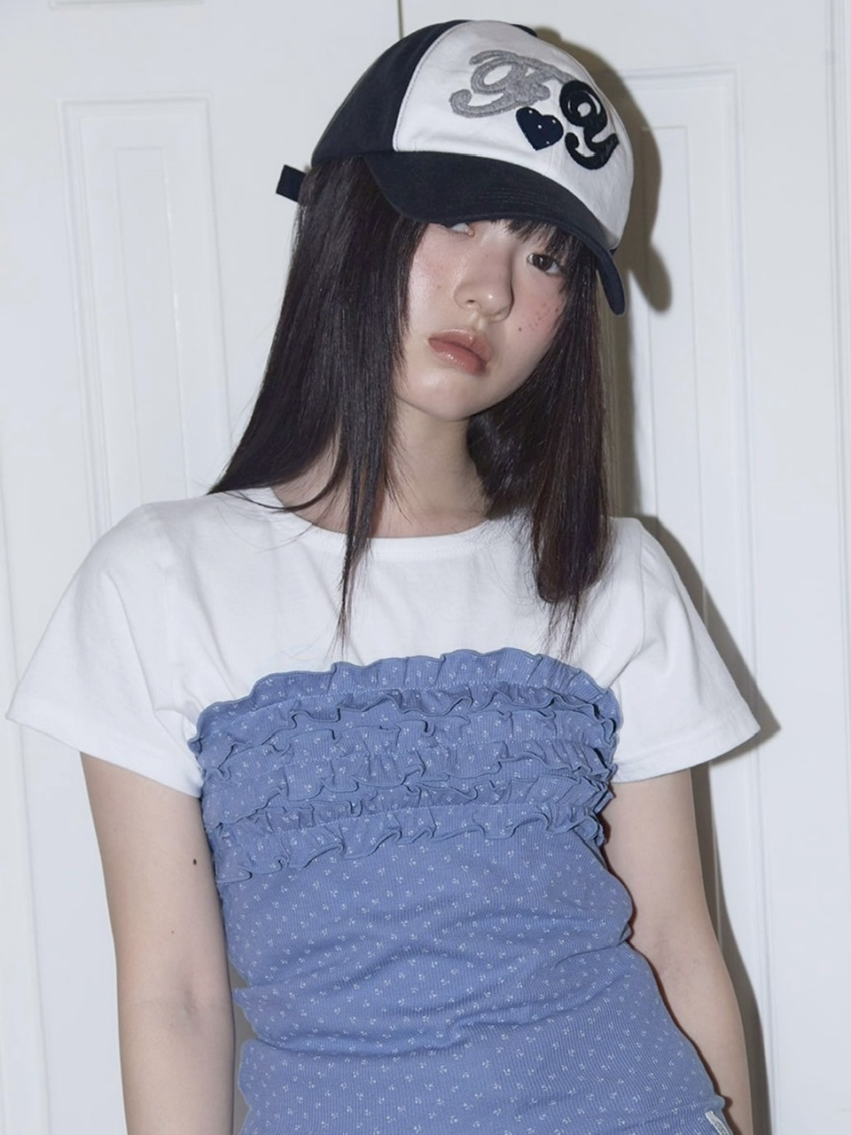 FANCY CLUB】FY Patch Block Ball Cap / 【ファンシークラブ