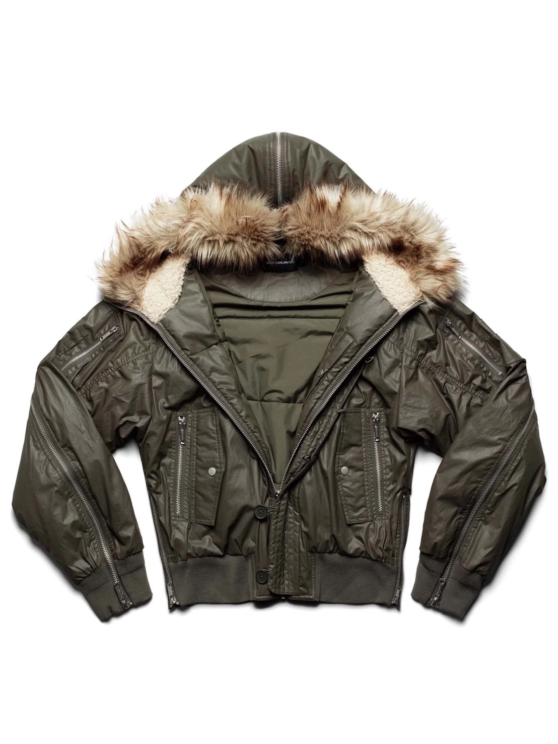 ジャケット・アウター racer worldwide aviator bomber jacket Military Green Aviator Bomber｜Racer World Wide｜フライト