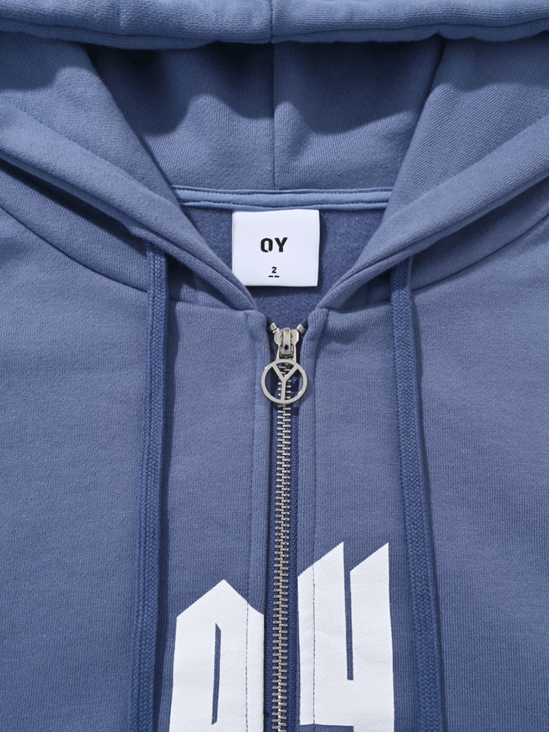 ★OY★OPYD LOGO HOODIE ZIP UP-GREY★正規品/韓国直送料込/人気 ☆OY☆OPYD LOGO HOODIE ZIP UP-GREY☆正規品/韓国直送料込/人気