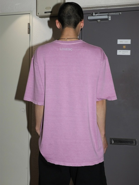 ESC STUDIO】pigment washing heart t-shirt | OUR BRAND,ESC