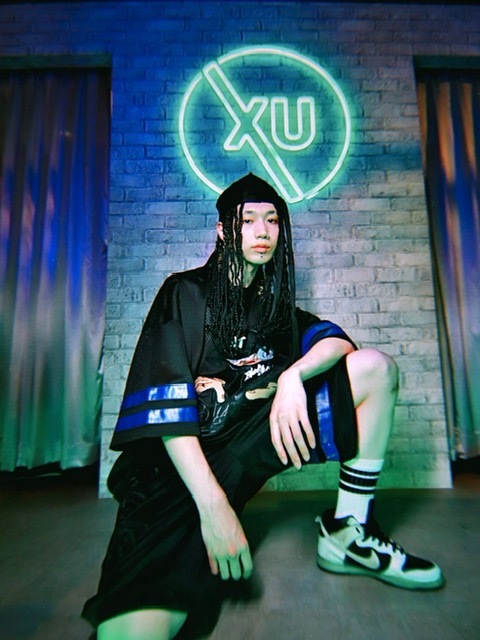 【XU×BLANKY JET】good bye hiphop MESH SHORTS