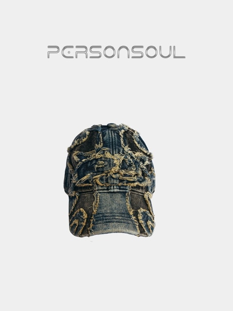 PERSONSOUL】Symbol Stain Cap | OUR BRAND,PERSONSOUL