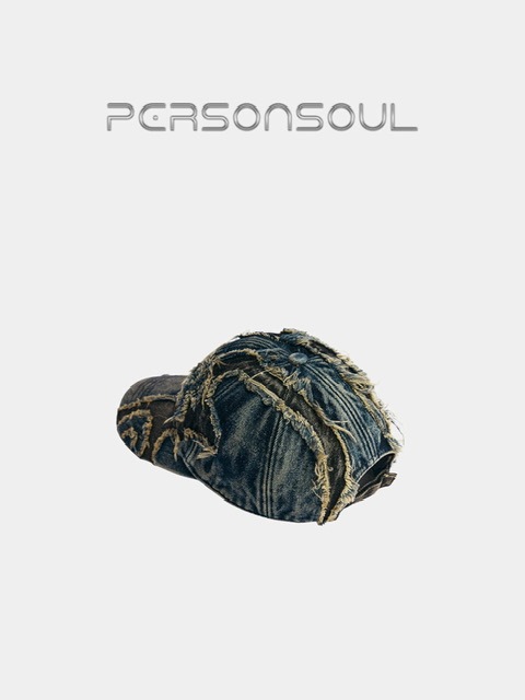 PERSONSOUL】Symbol Stain Cap | OUR BRAND,PERSONSOUL
