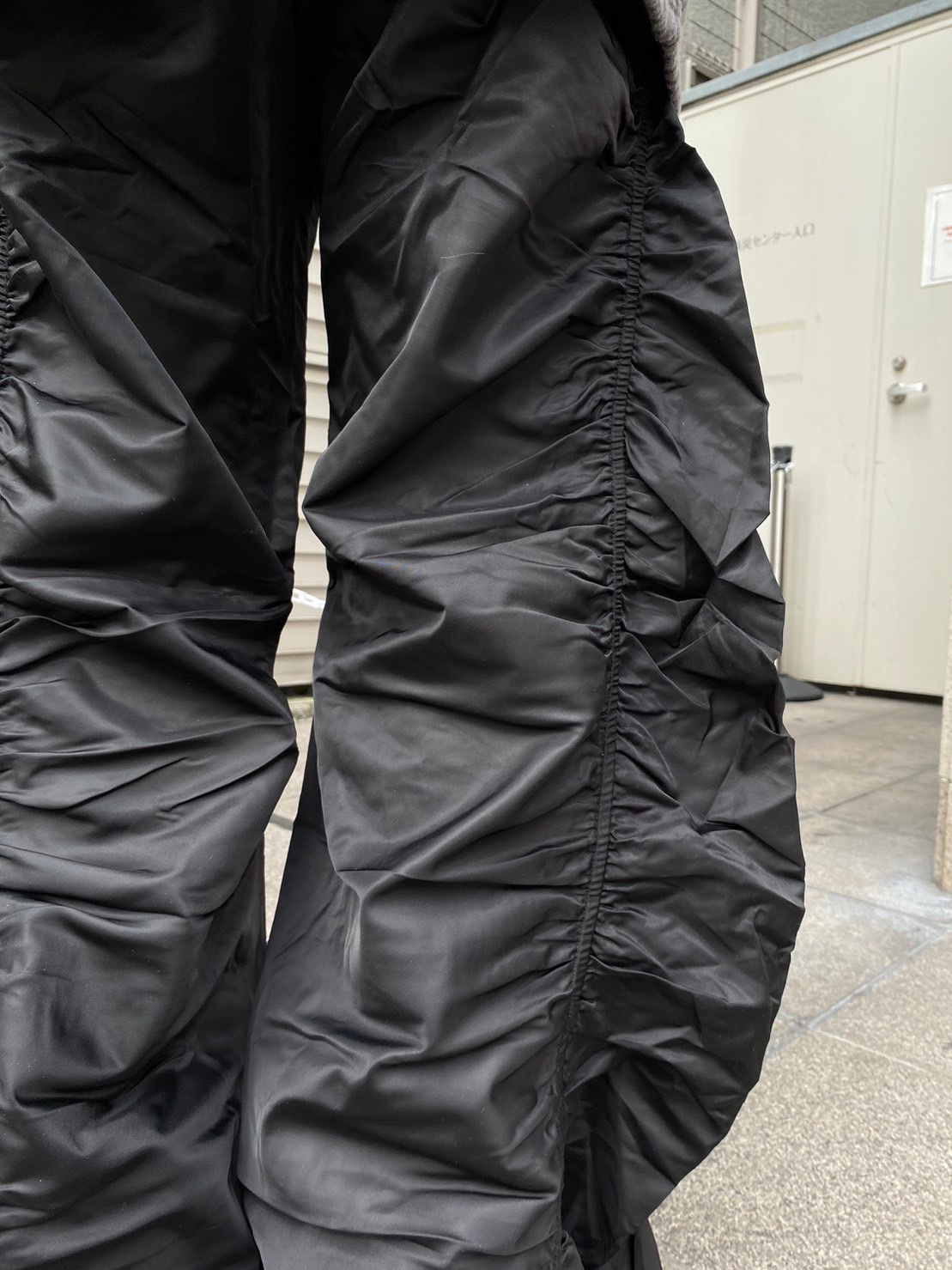 受注制【Never mind the XU】shirring balloon pants | OUR BRAND