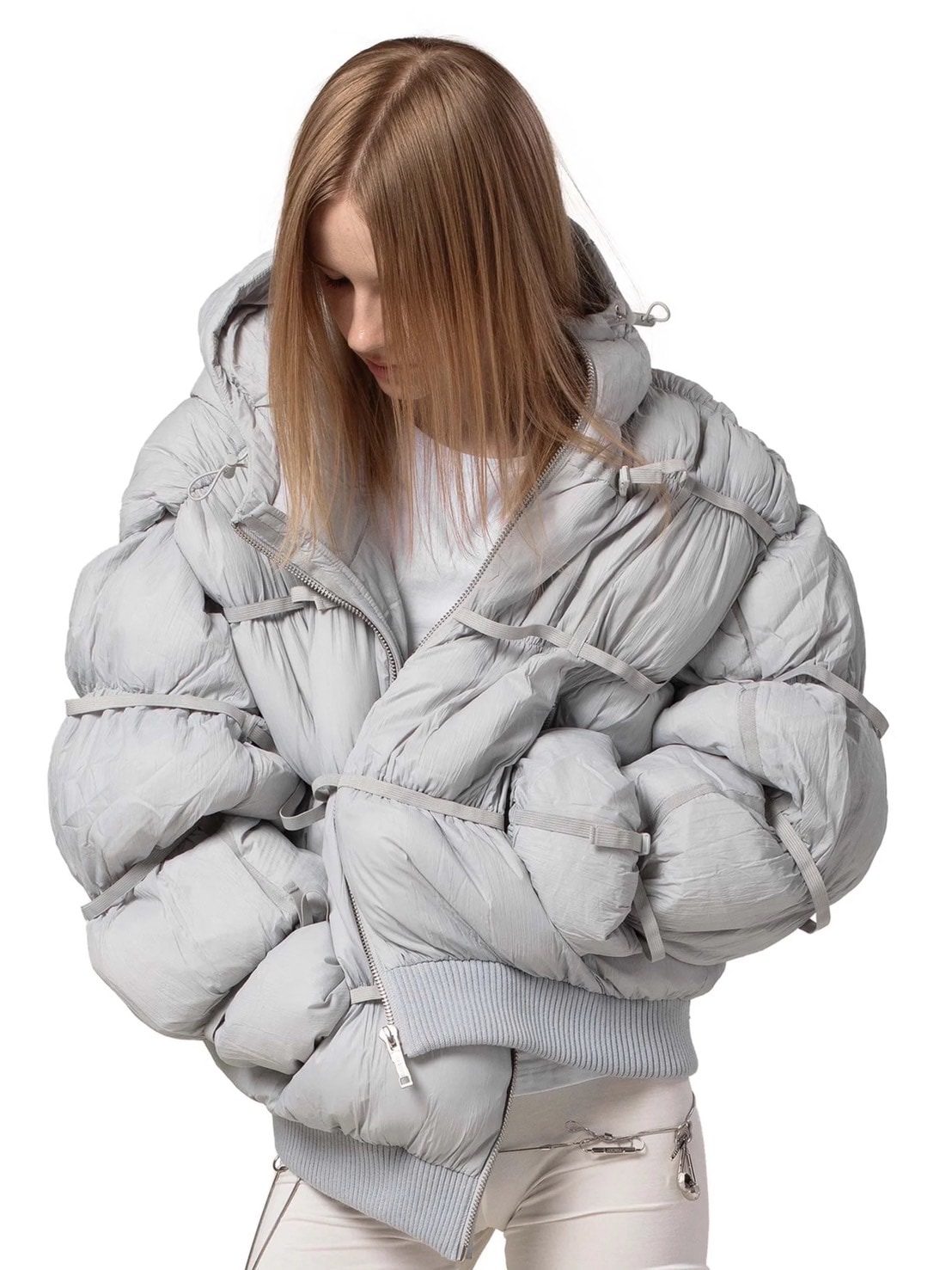 RACER WORLDWIDE】Puffer Jacket X【レーサーワールドワイド】パファー