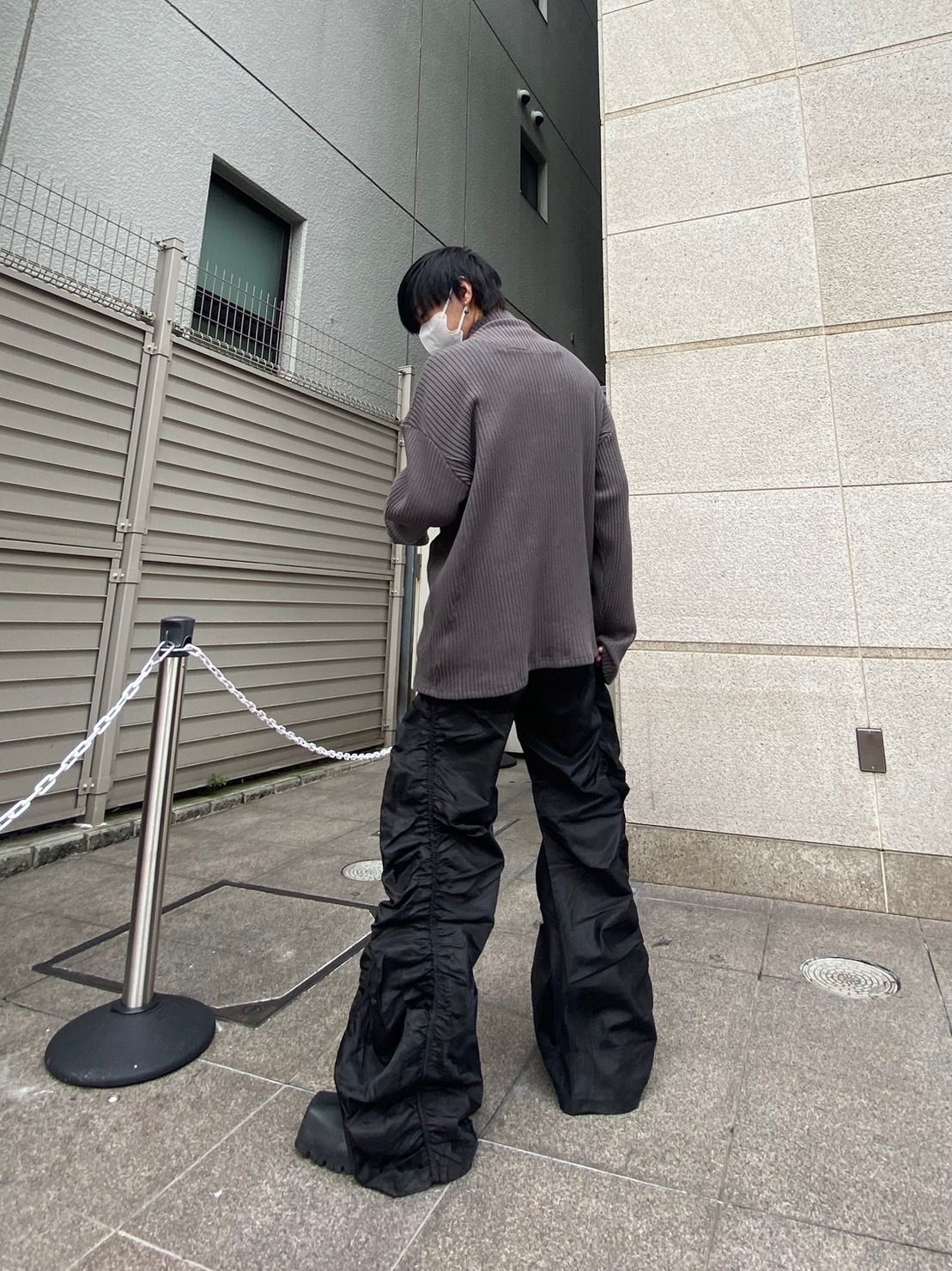 受注制【Never mind the XU】shirring balloon pants | OUR BRAND