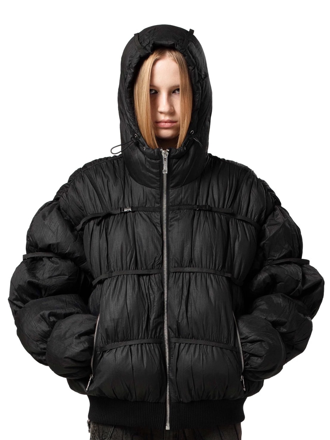 RACER WORLDWIDE】Puffer Jacket X【レーサーワールドワイド