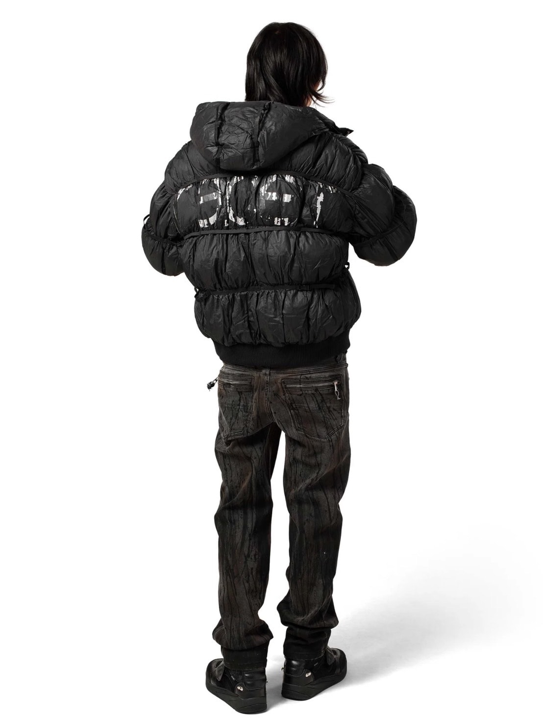 RACER WORLDWIDE】Puffer Jacket X【レーサーワールドワイド】パファー