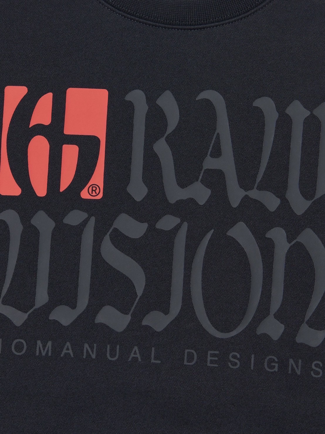 【NOMANUAL】R.V LOGO SWEATSHIRT