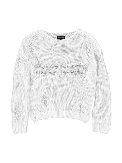 11/30 19:00 発売【Rosen Kreuz】LOOSE MESH KNIT | OUR BRAND,Rosen