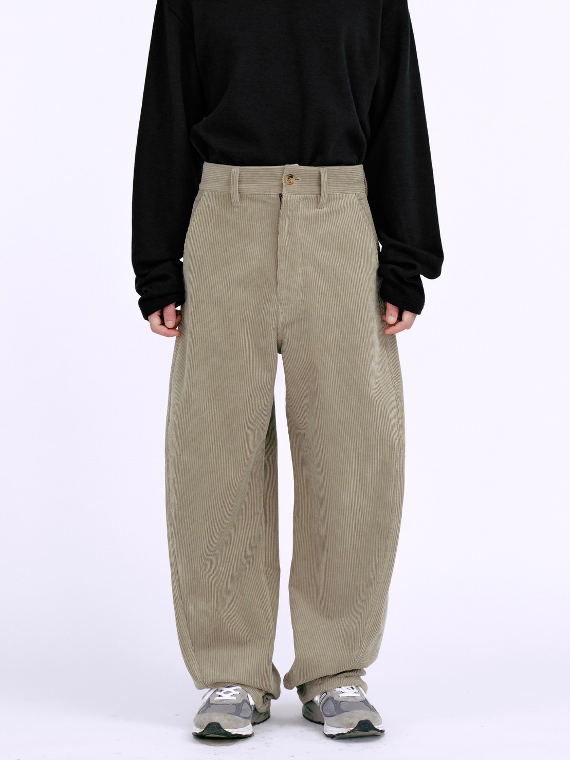 【AJOBYAJO】Oversized Corduroy Pants