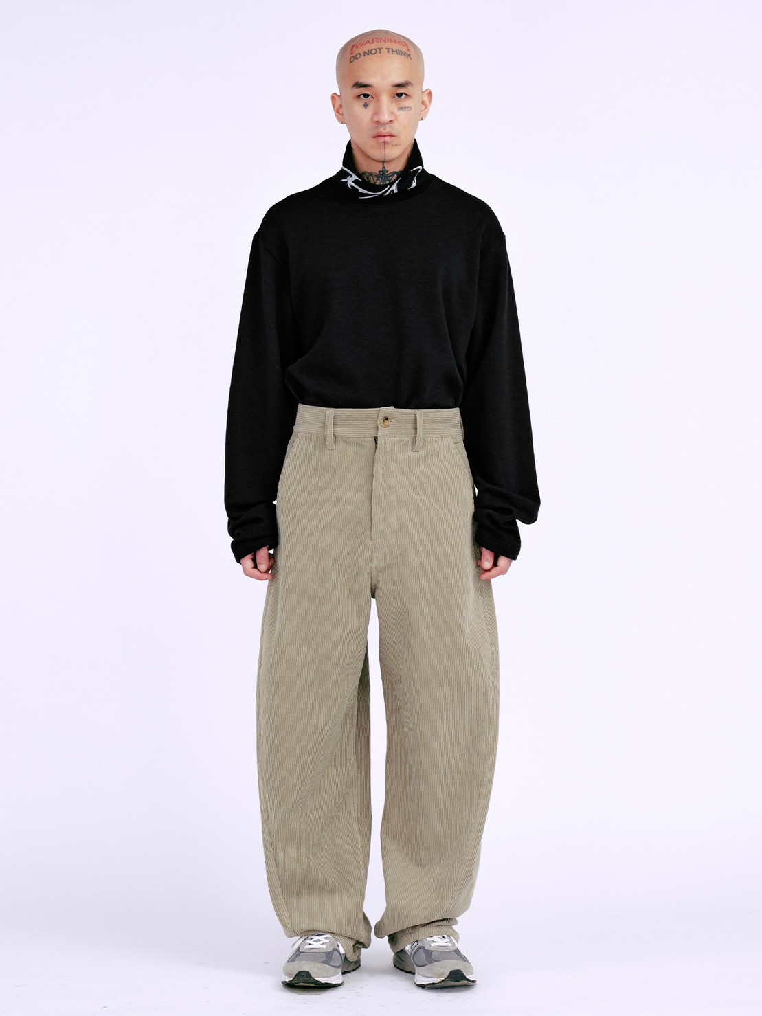 【AJOBYAJO】Oversized Corduroy Pants