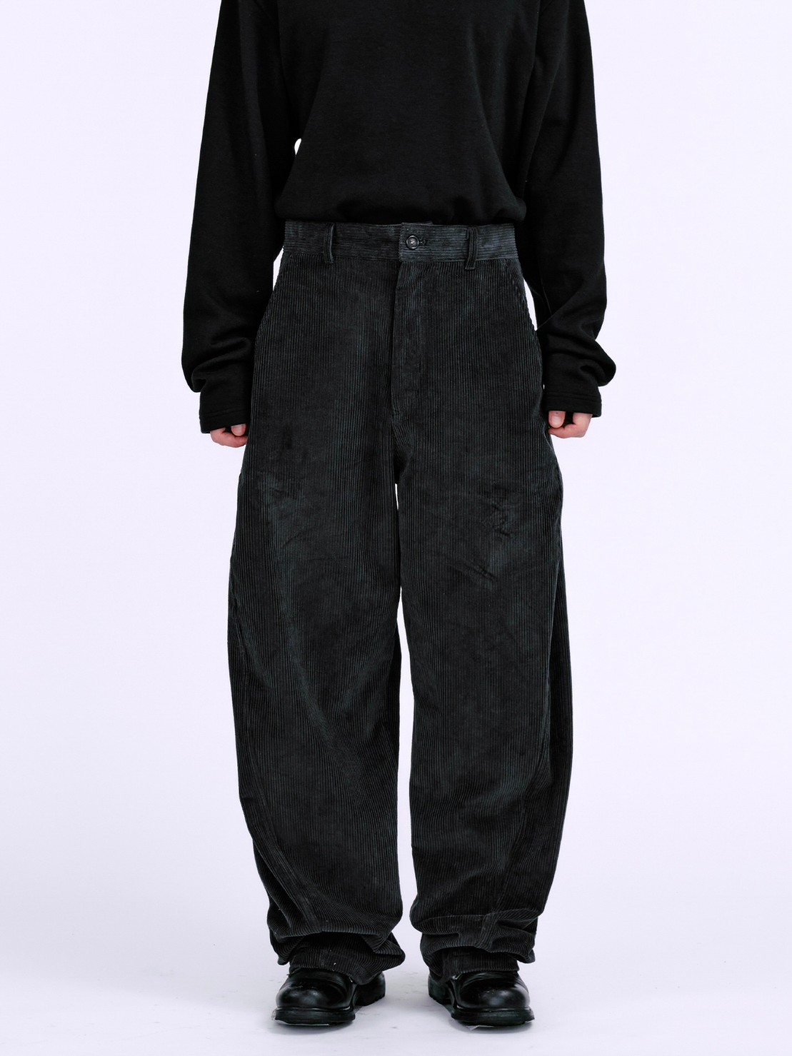 【AJO AJOBYAJO】22FW★ Oversized Wool Trousers AJOBYAJO】Oversized Corduroy Pants | OUR BRAND,AJOBYAJO