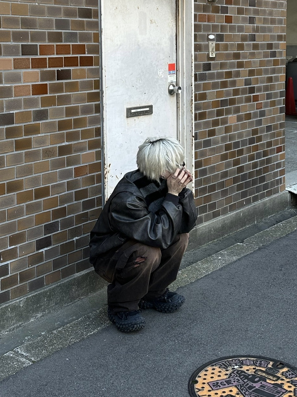 大阪店WEB限定受注制【Chikashitsu +】vintage like denim pants