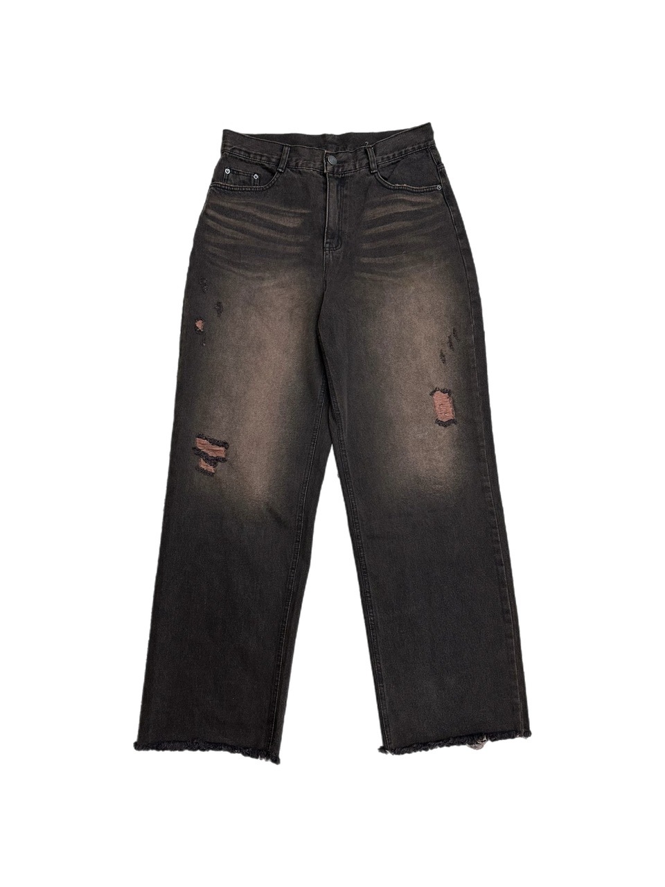 大阪店WEB限定受注制【Chikashitsu +】vintage like denim pants